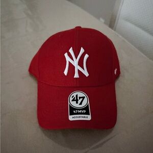 Yankees MLB Red/White Cap
